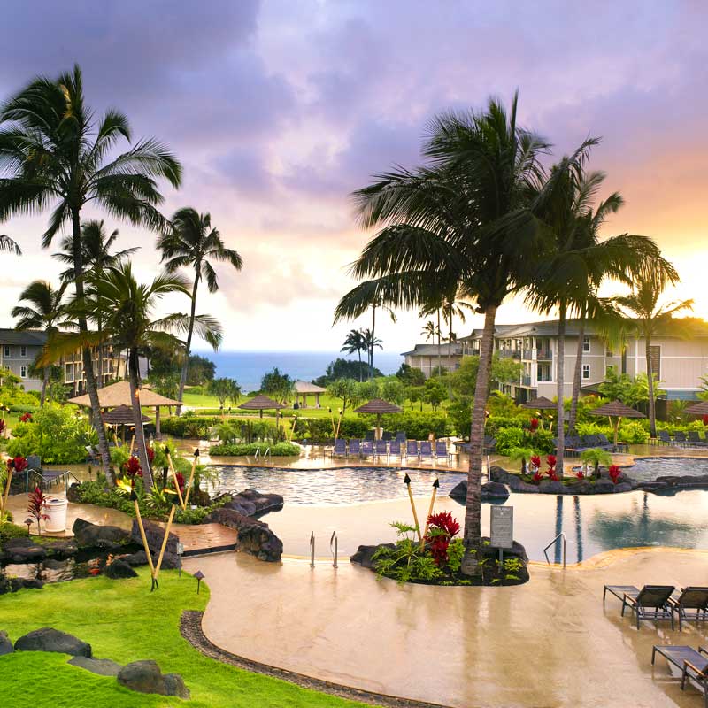 Westin Princeville Ocean Villas Resort, Kauai, Hawaii
